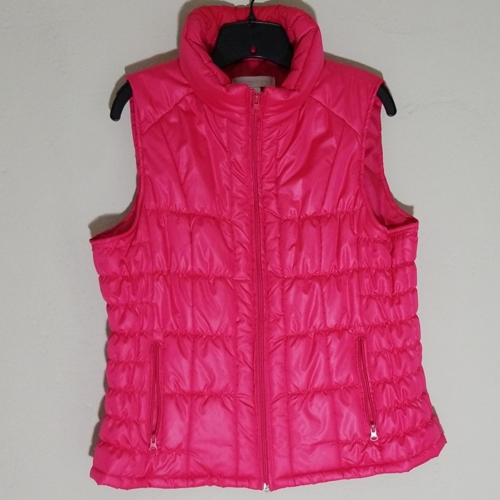 Hot Pink- Puffer Vest